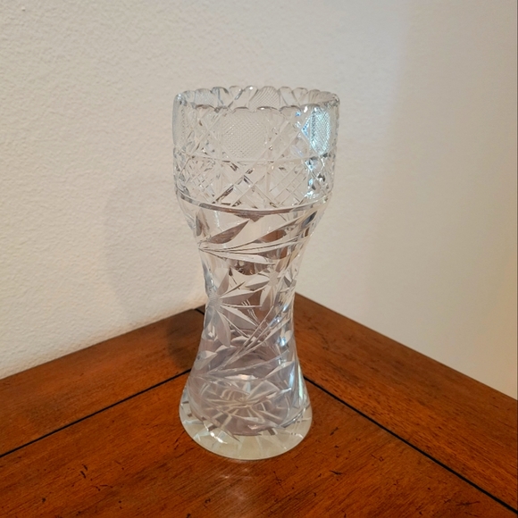 Source Unknown Other - CRYSTAL VINTAGE FLOWER VASE